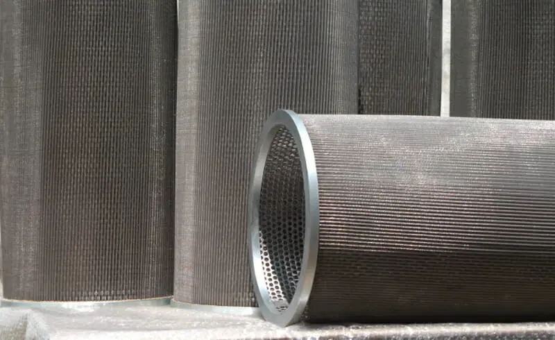 metallic cartridge filter